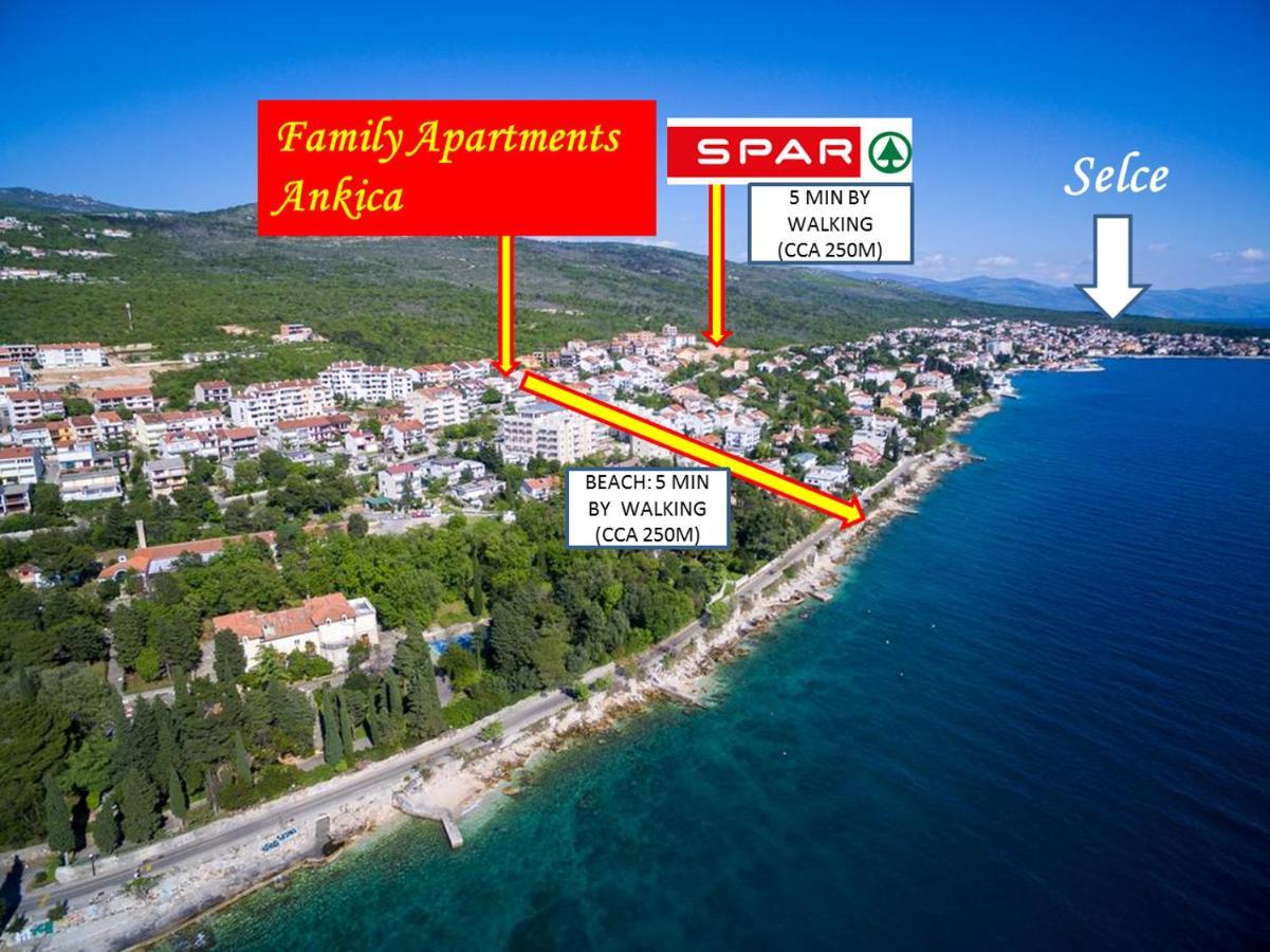 Family Apartments Ankica Crikvenica Eksteriør billede