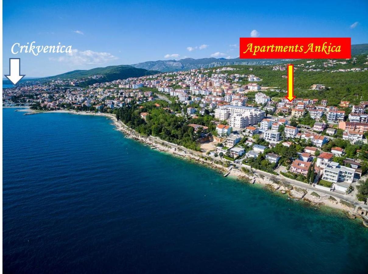 Family Apartments Ankica Crikvenica Eksteriør billede